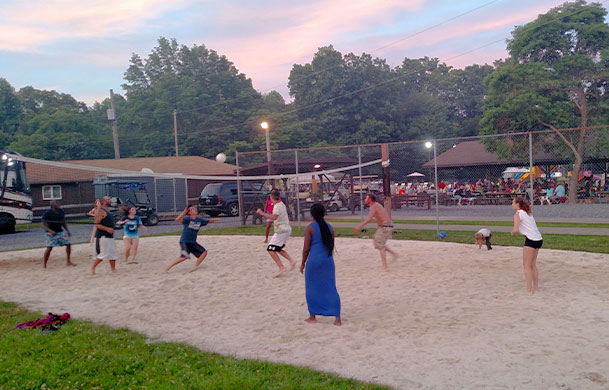 Pedal carts and outdoor activities at Adventure Bound Eagles Peak
