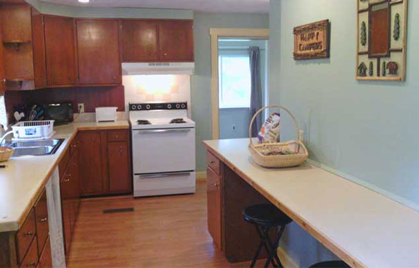 Pond View Farm House interior living area